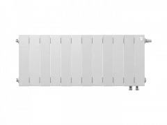 Биметаллический радиатор отопления Royal Thermo PianoForte 300 12 секций Bianco Traffico VDR