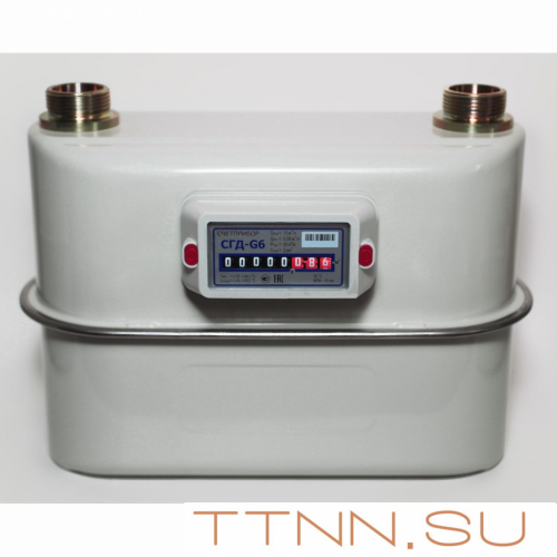 Счетчик газа Счетприбор СГД-G6 Левый 250 мм, 1 1/4