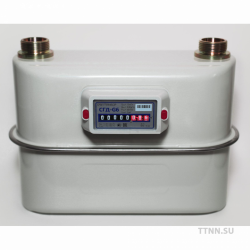 Счетчик газа Счетприбор СГД-G6 Правый 250 мм, 1 1/4