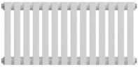 Стальной трубчатый радиатор 2-колончатый Royal Thermo Shift Q30 C2030 - 14 секц. RAL9016, боковое 1/2