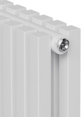 Стальной трубчатый радиатор 2-колончатый Royal Thermo Shift Q30 C2030 - 32 секц. RAL9016, боковое 1/2