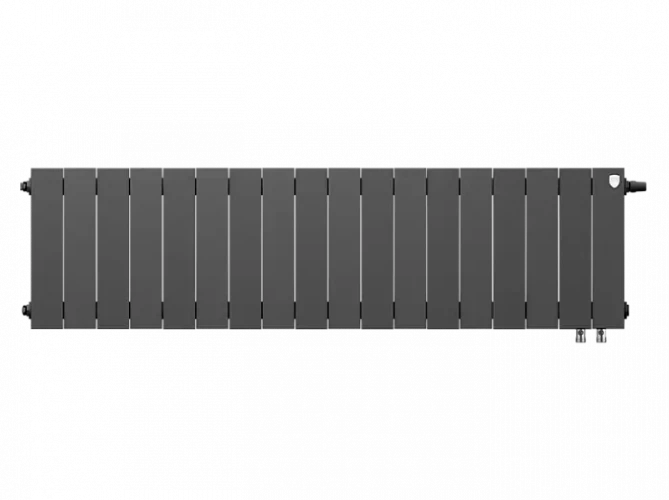 Биметаллический радиатор отопления Royal Thermo PianoForte 300 18 секций Noir Sable VDR