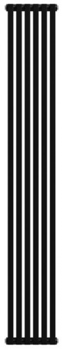 Стальной трубчатый радиатор 2-колончатый Royal Thermo Shift Q30 C2180 - 06 секц. RAL9005m, боковое 1/2