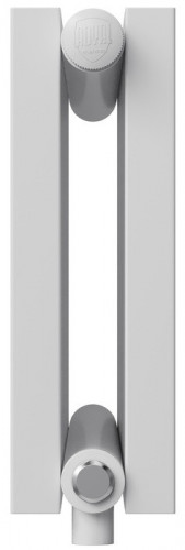 Стальной трубчатый радиатор 2-колончатый Royal Thermo Shift Q30 VC2030 - 32 секц. RAL9016, нижнее 1/2