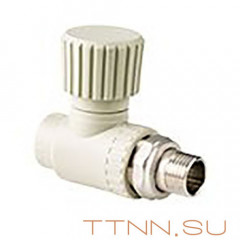 Вентиль РосТурПласт для радиатора прямой 25х3/4" арт.15822