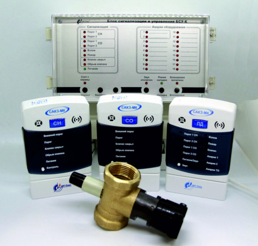Сигнализатор загазованности САКЗ-МК-3 DN 65