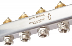 Для отопления Royal Thermo 1" ВР-3/4" НР, 6 выходов, нерж. (RTE 51.106)